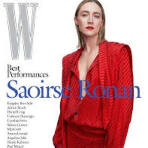 W Magazine Jan 2025 Best Performances Issue Saoirse Ronan Cover Art Film Culture